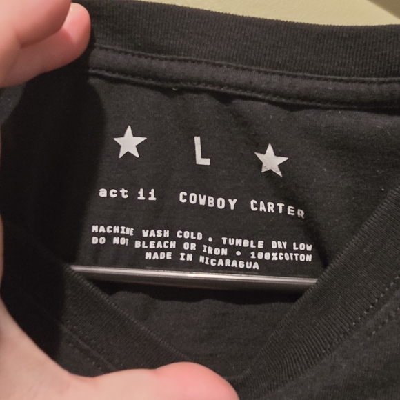 Beyonce Cowboy Carter Houston Merch Reprint Size Large - Picture 4 of 6